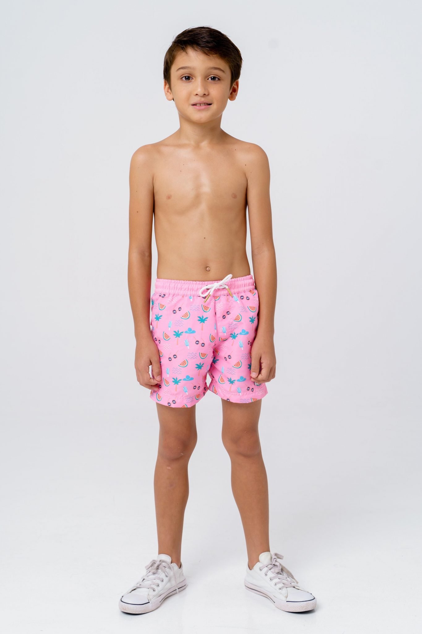 STK03 Swim Kids Pink Watermelon – Momo Batik