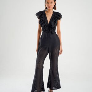 JSBB JUMPSUIT BROKAT BLACK