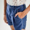 LP31N SHORT PANTS NAVY NEW