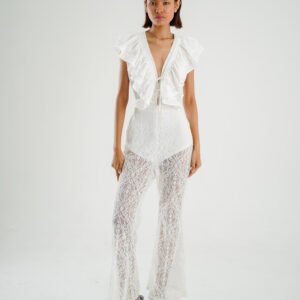 JSBW JUMPSUIT BROKAT WHITE