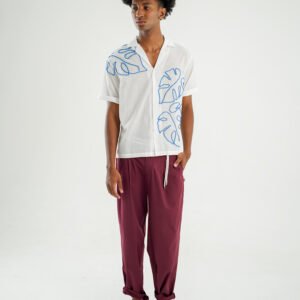 MB27 LONG PANTS BURGANDY 2025