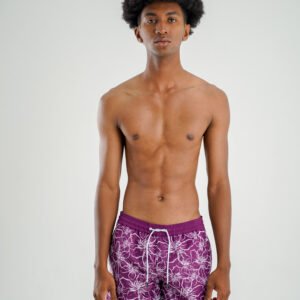PSL3 SWIMTRUNK SILK BURGANDY 2025