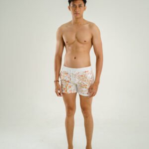 PS68 SWIMTRUNK LIMITED WHITE