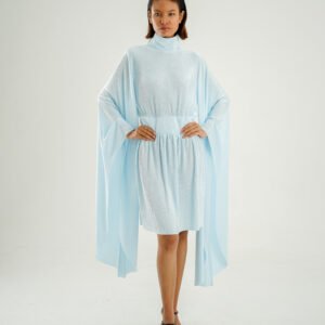 DL66 DRESS NEW BLUE POLYESTER 2025