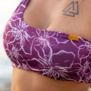BSL24 BIKINI TOP BURGANDY 25