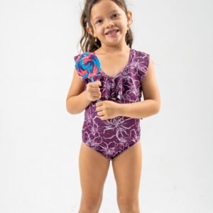 SSBK 01 SWIMSUIT BURGUNDY KIDS25